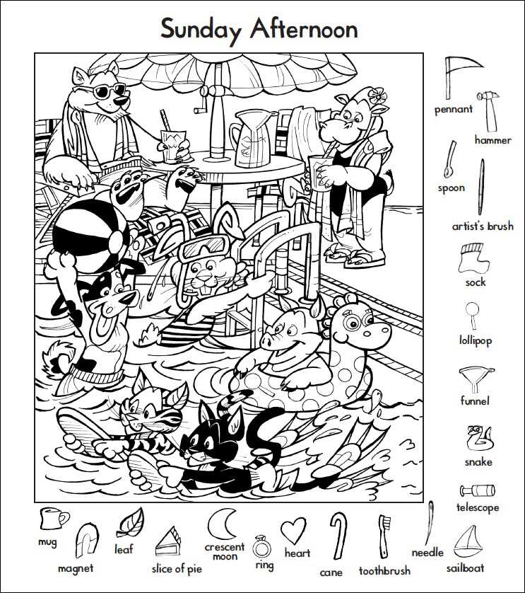 highlights hidden pictures printables