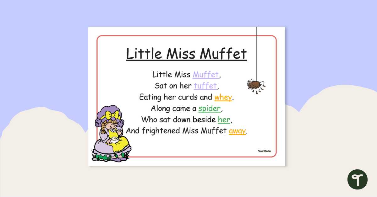 nursery rhyme lyrics printable