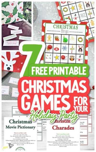 free printable christmas party games