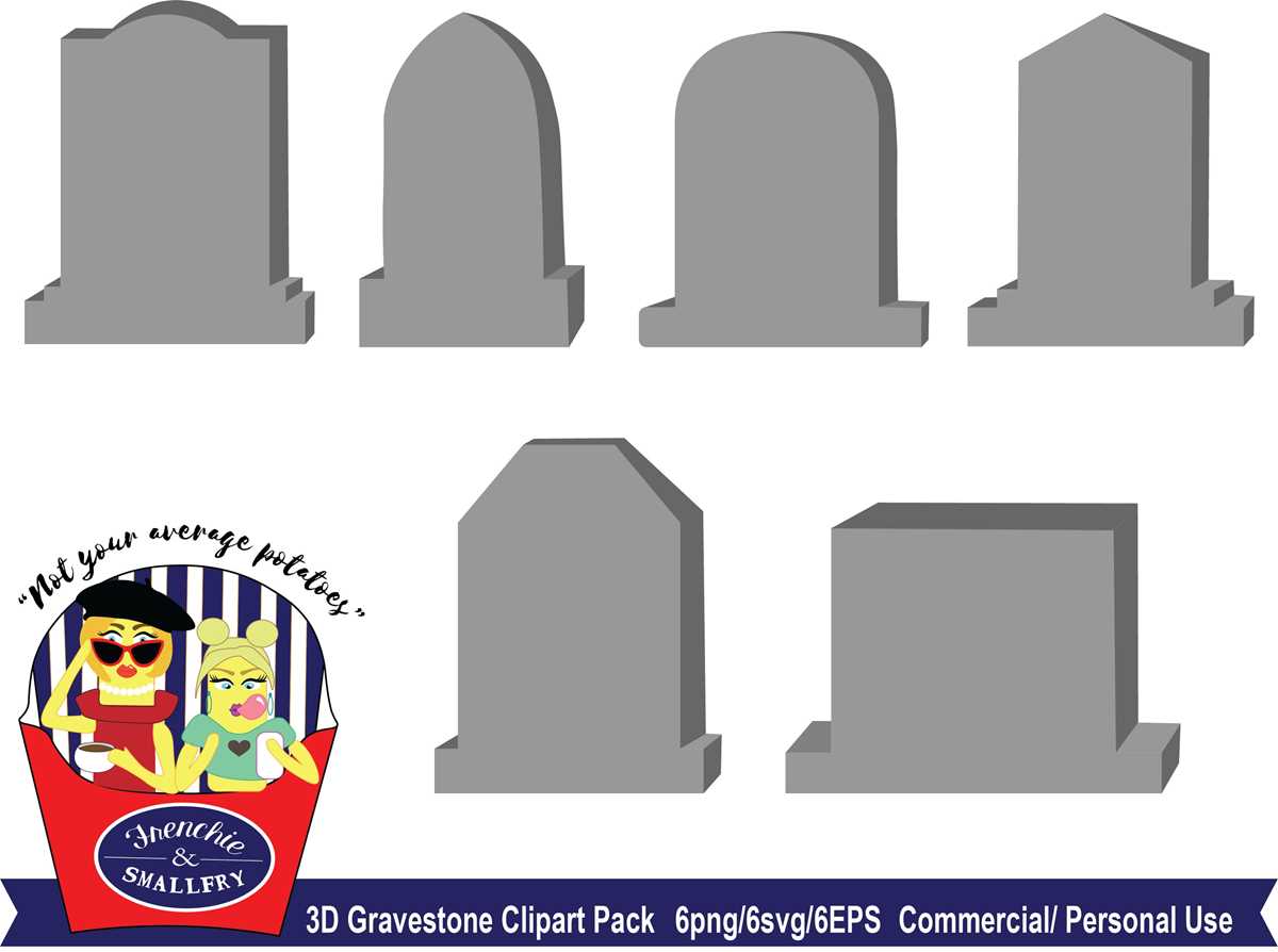 printable headstone template