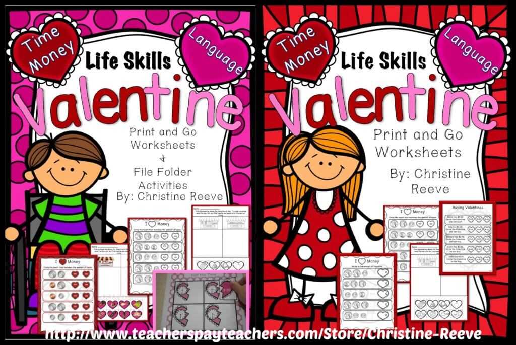 valentine printable worksheets