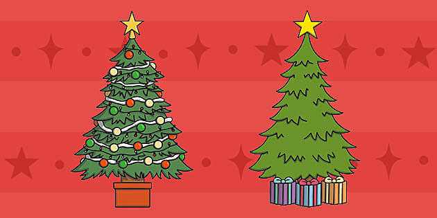 printable large christmas tree