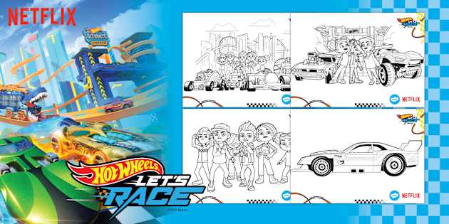 hot wheels coloring pages printable