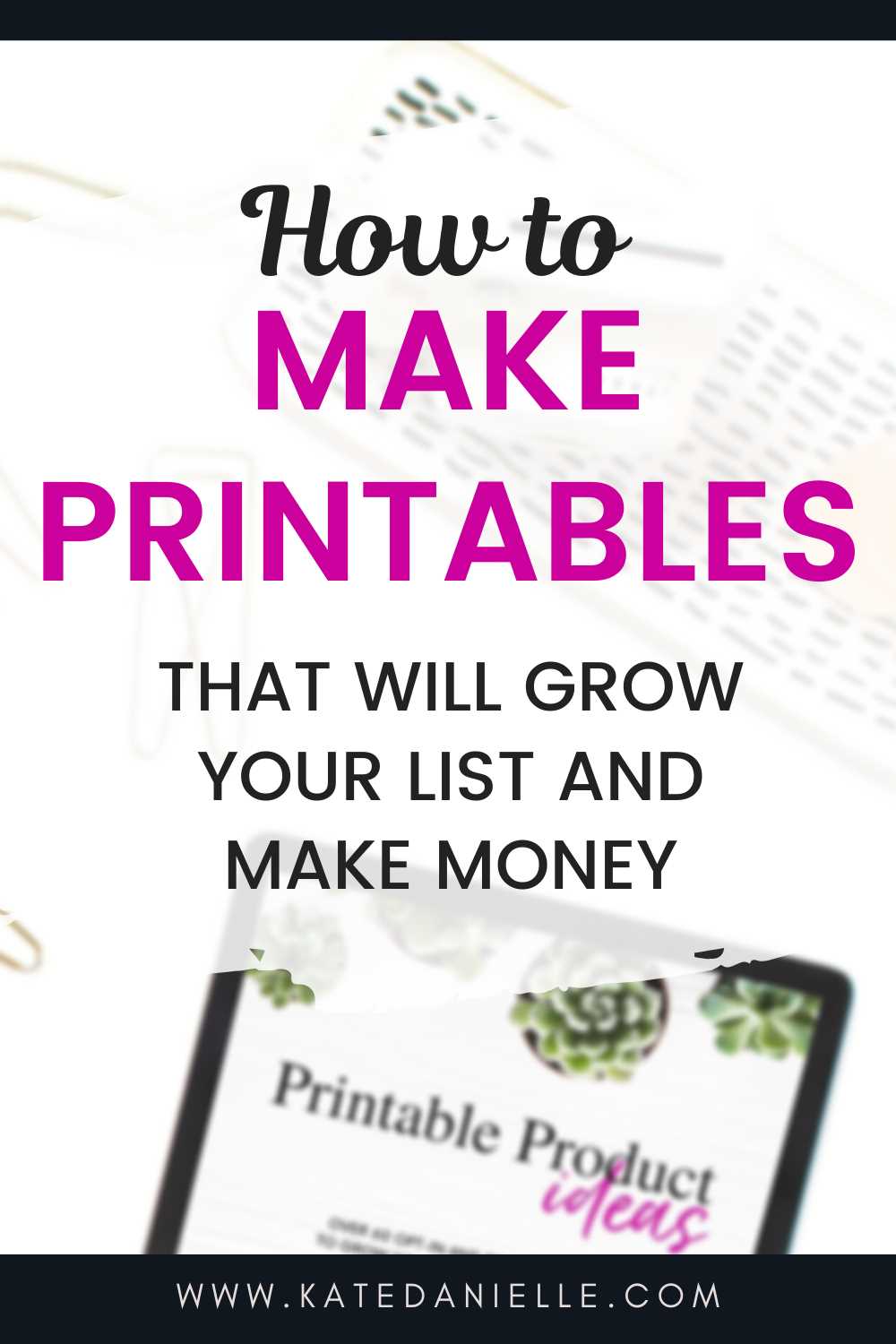 how to make a printable