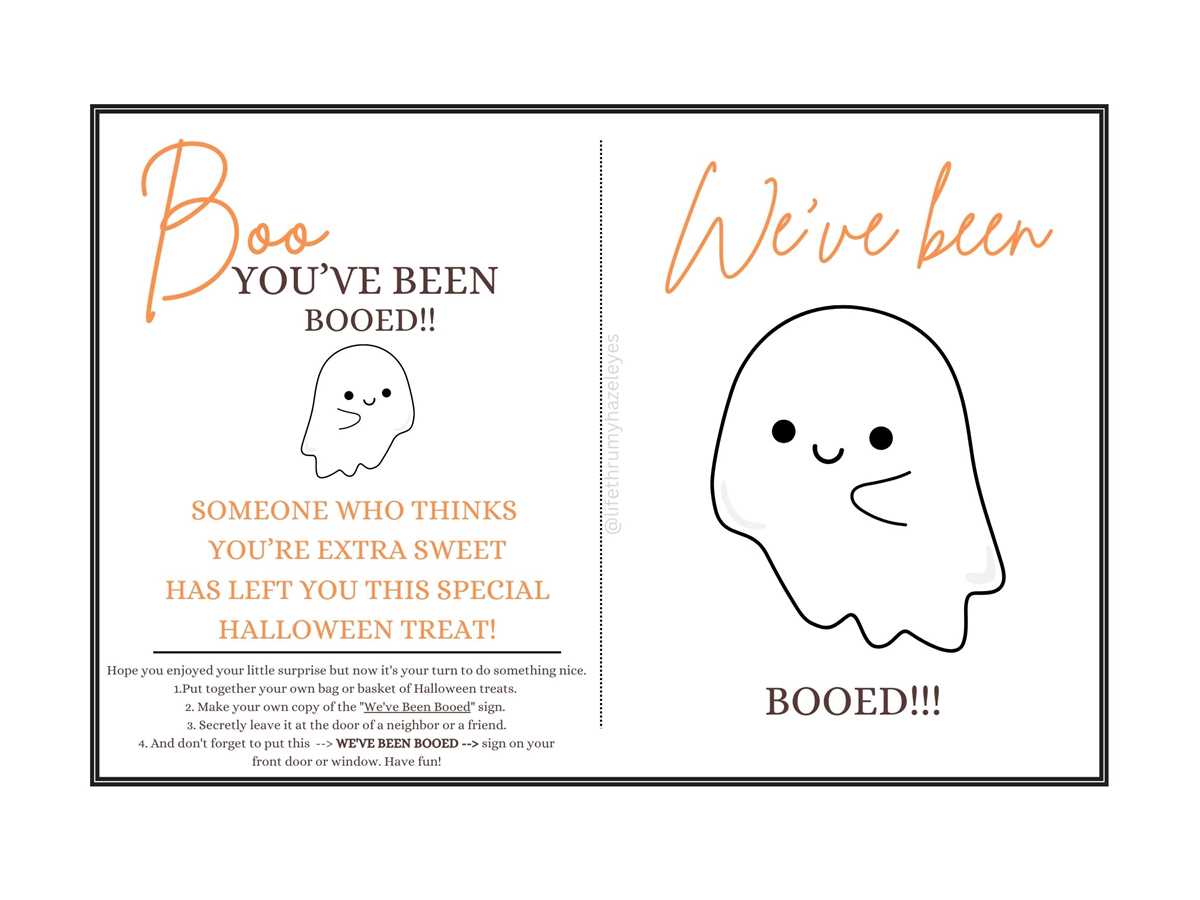 we ve been booed printable
