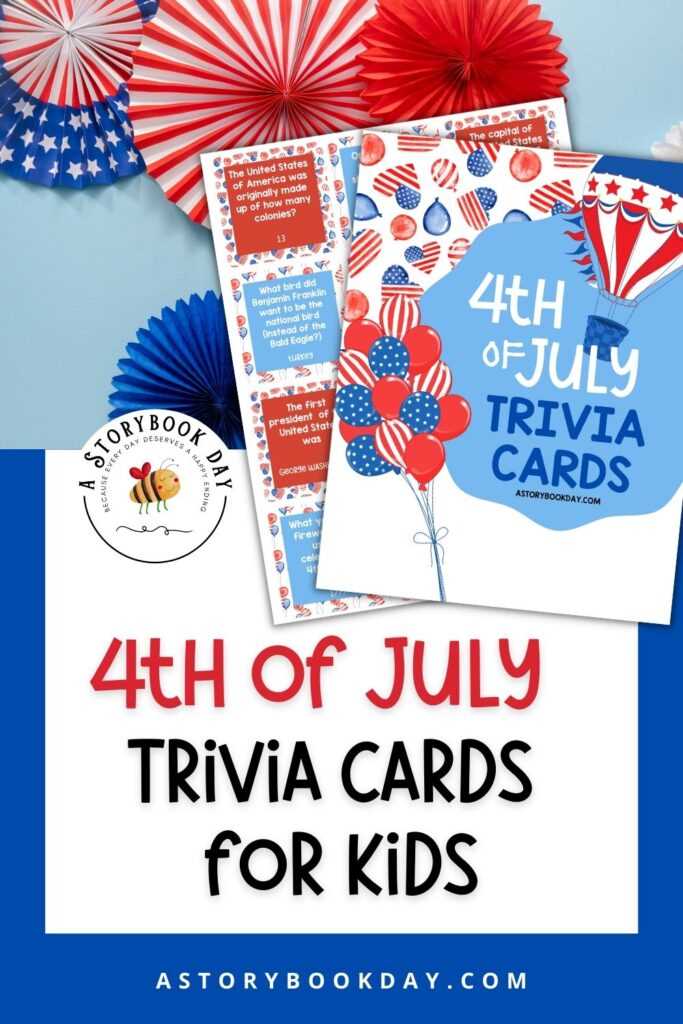 4th of july trivia printable