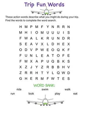 word search printable for kindergarten