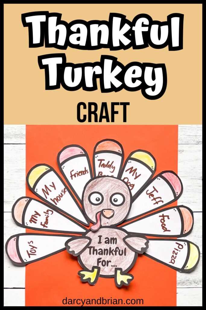 grateful turkey printable