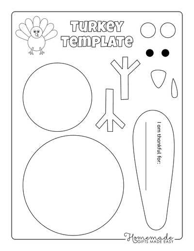 i am thankful for turkey printable