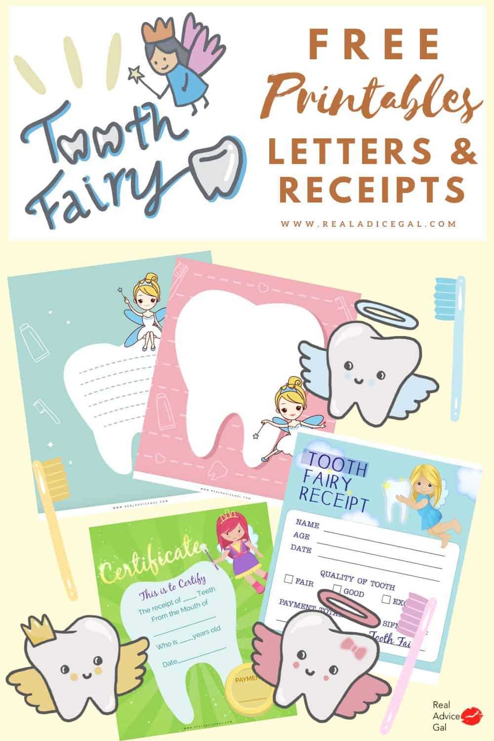 printable tooth fairy receipt