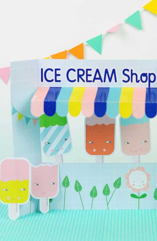 ice cream shop dramatic play free printables