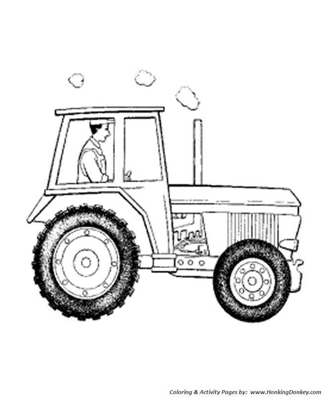farming coloring pages printable