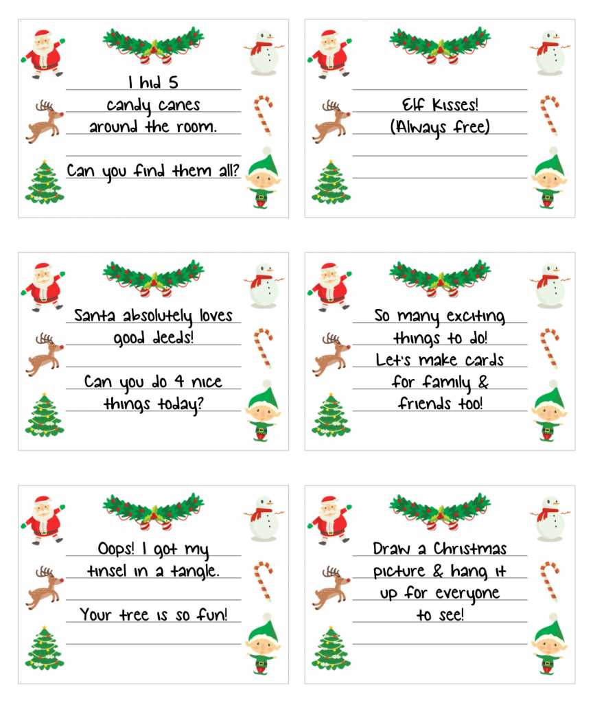 free elf printables