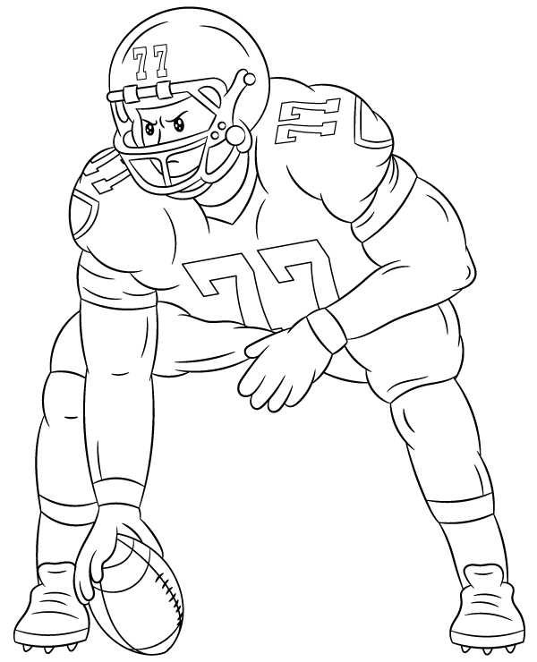 football coloring sheets printable