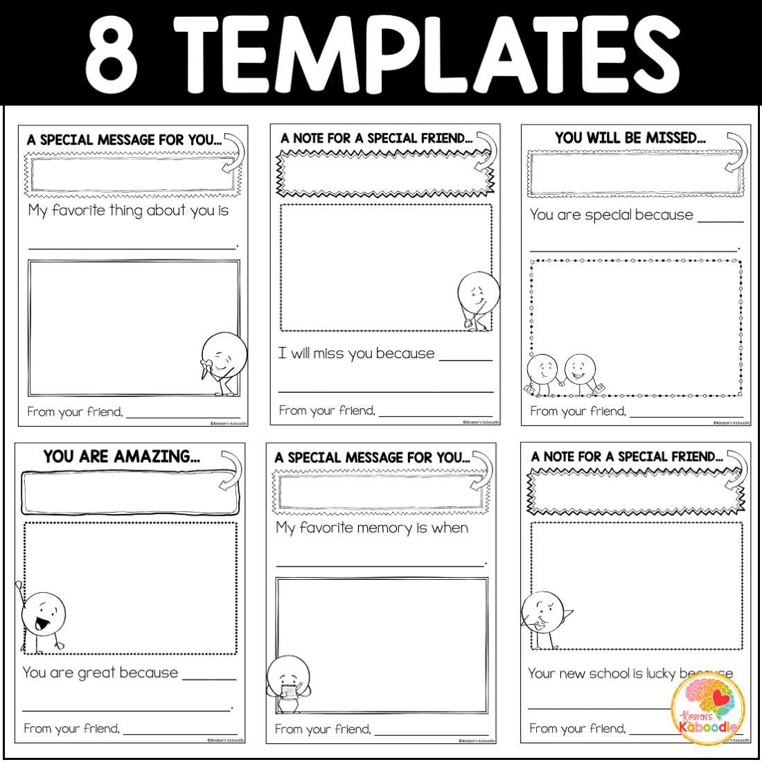 memory book printable