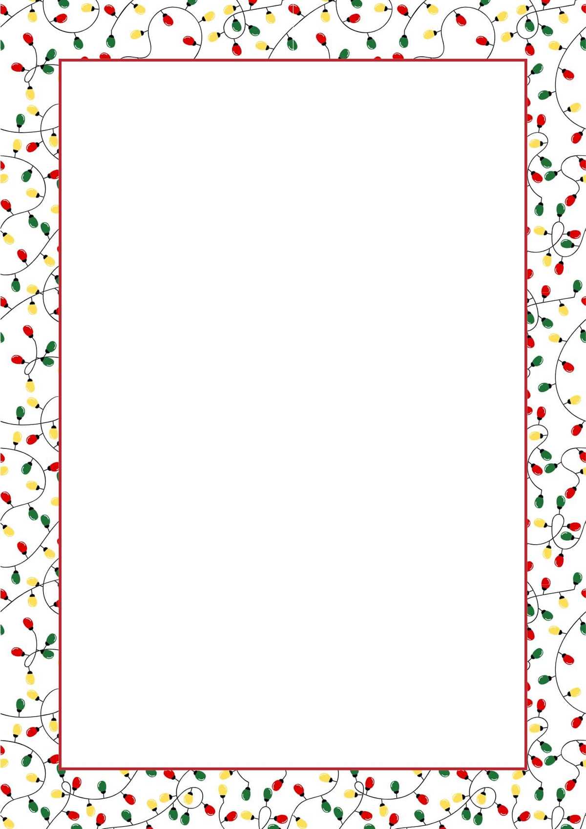 christmas paper borders free printable
