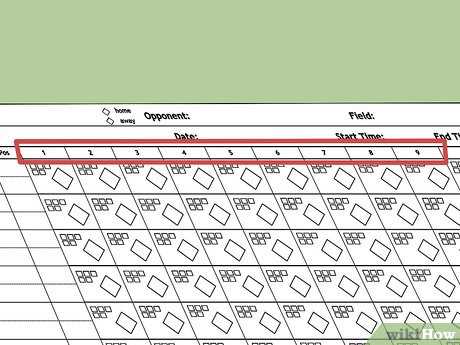 free printable baseball scorecard