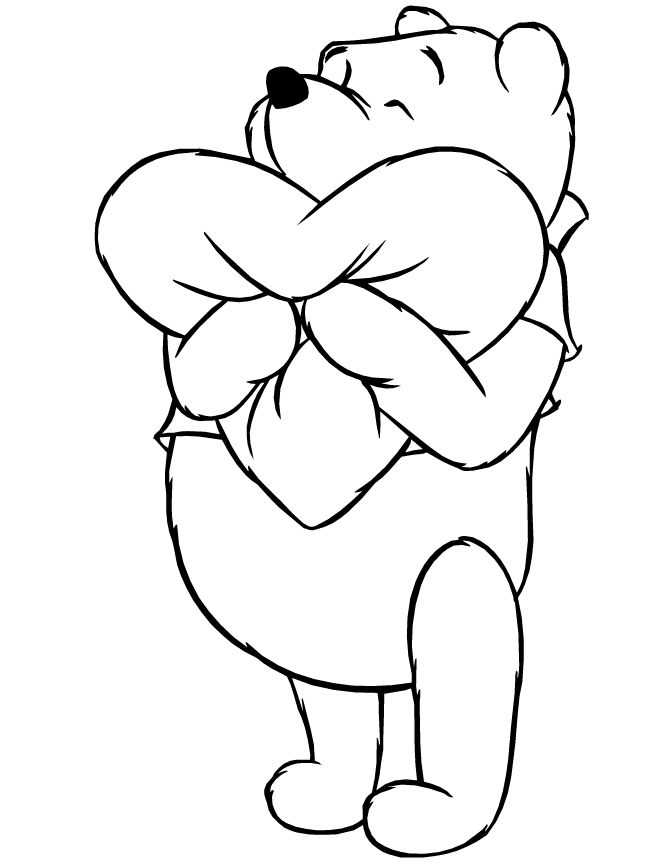 printable winnie the pooh coloring pages