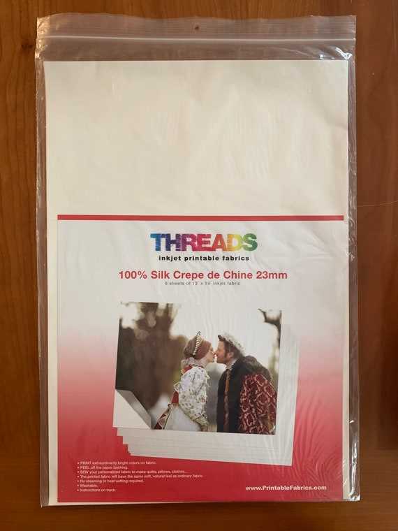 inkjet printable fabric
