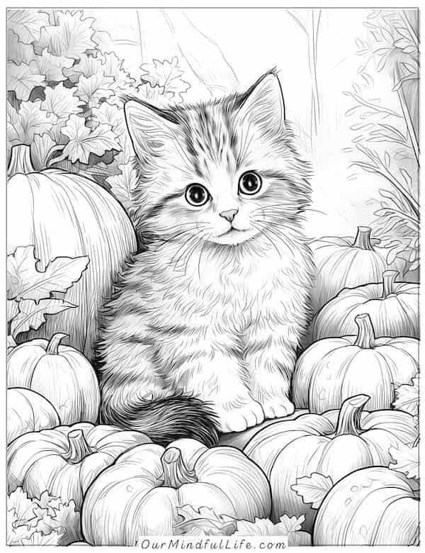 free printable cat coloring pages