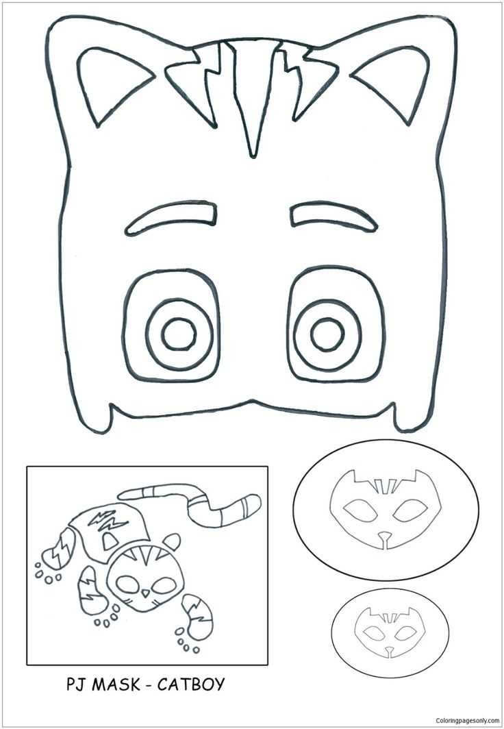 pj masks printables