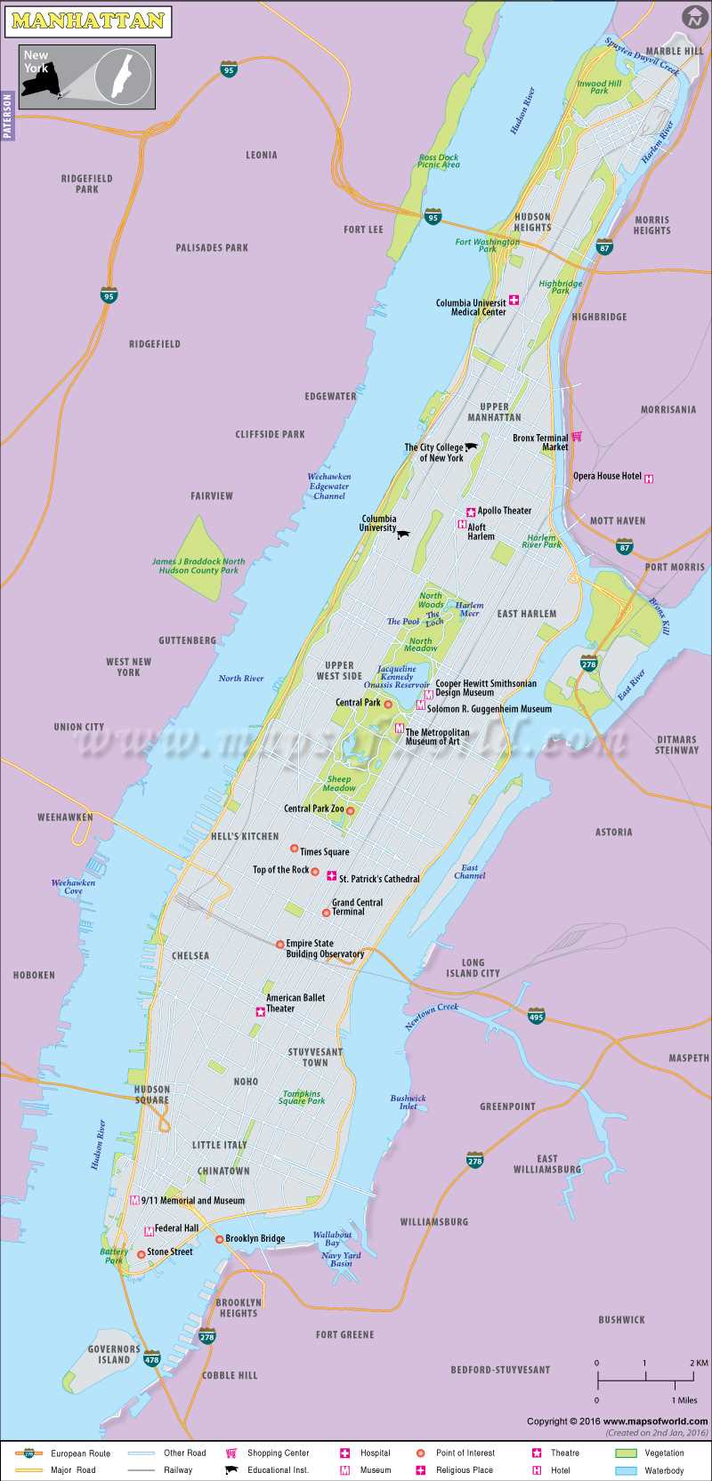 new york city maps manhattan printable