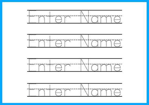 printable name tracing free