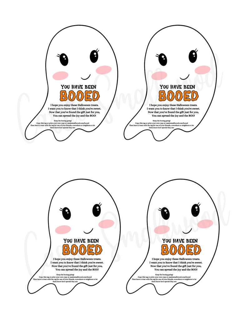 ive been booed free printable