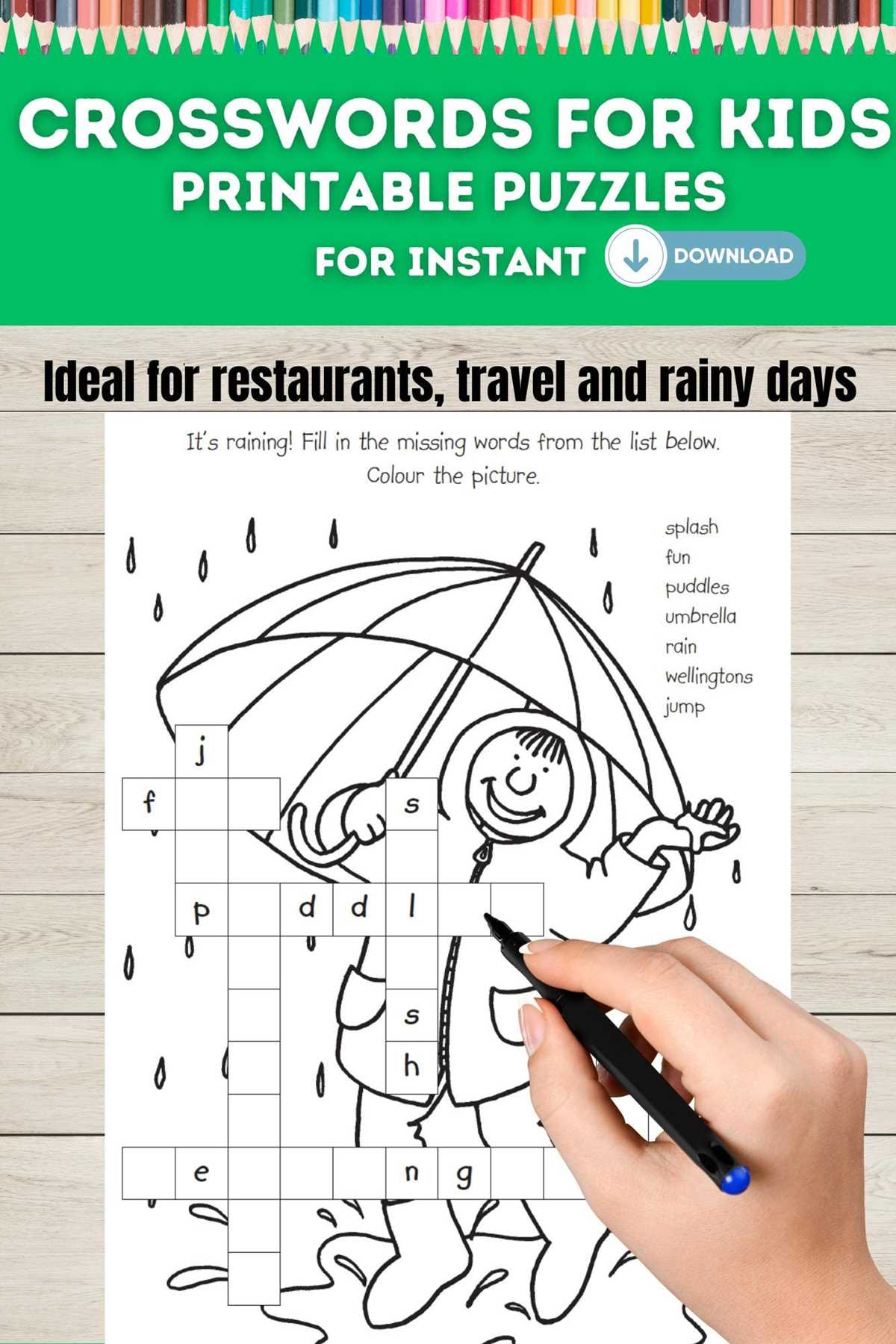 fun printable crosswords