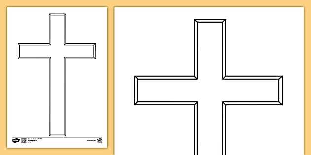 free printable cross images