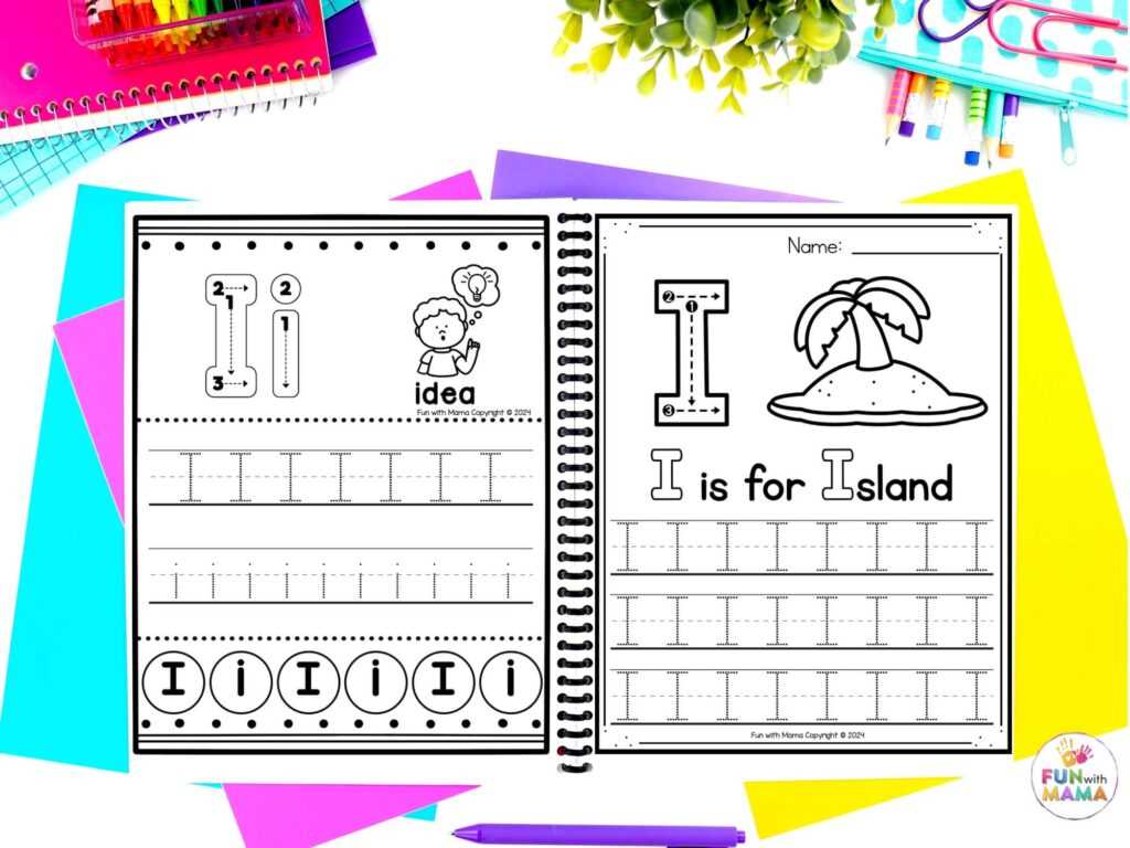letter i printable