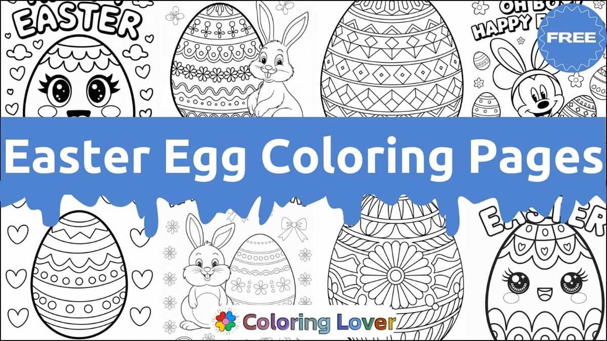 easter printable color sheets