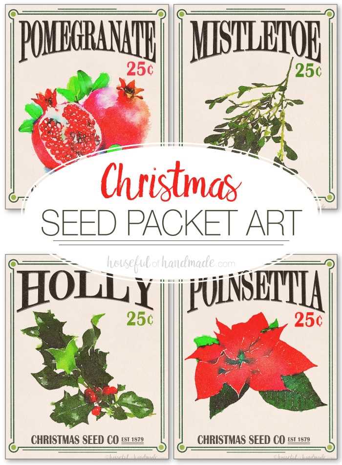 printable seed packets free