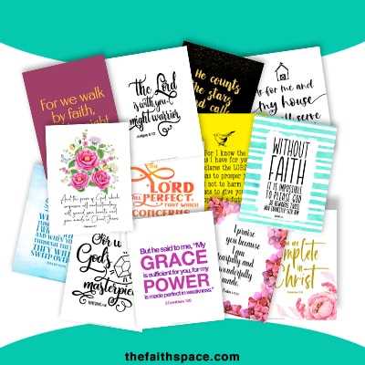 free printable bible scriptures