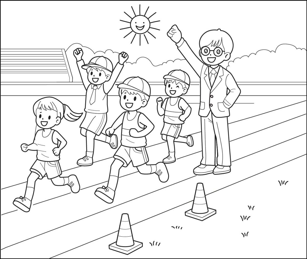 printable sports coloring sheets