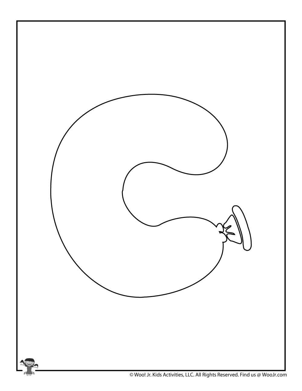 free bubble letters printable