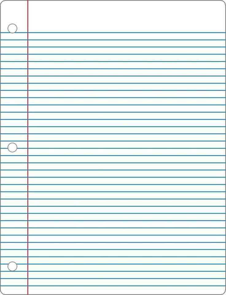 printable notebook paper wide ruled