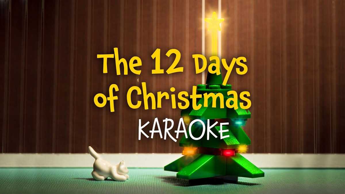 lyrics for the twelve days of christmas printable
