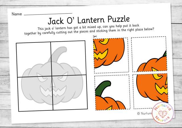printable jack o lantern