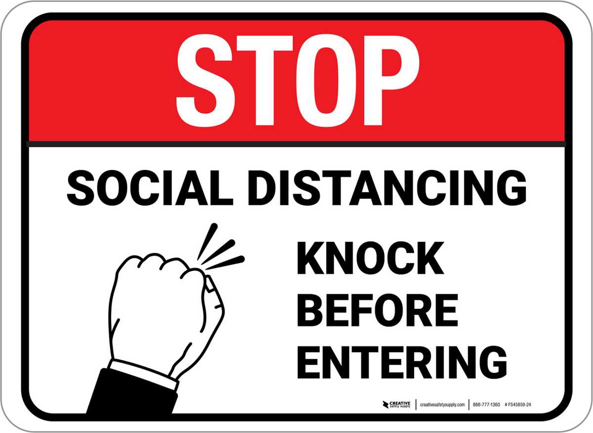 please knock printable sign