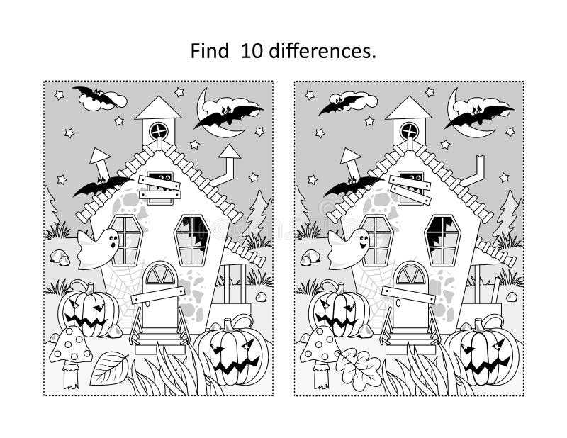 find the differences printable