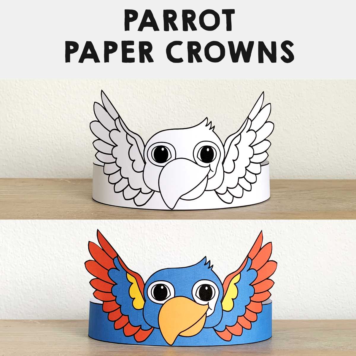 printable bird craft