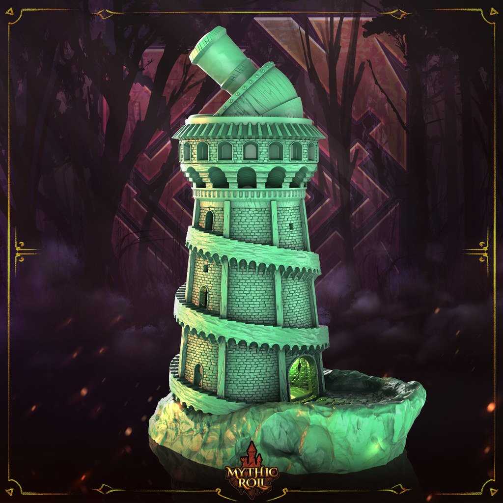 3d printable dice tower