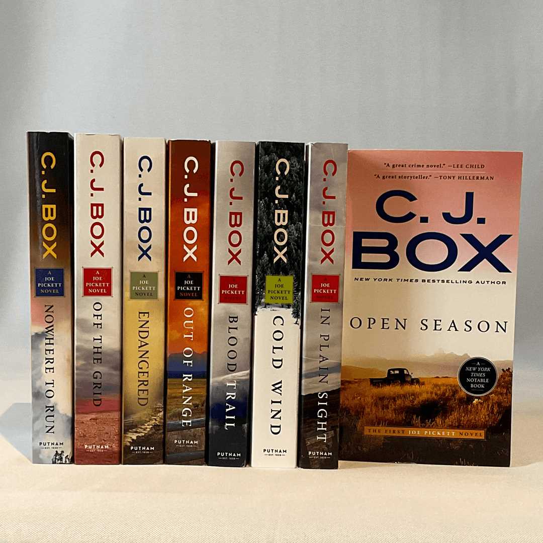 joe pickett books in order printable list