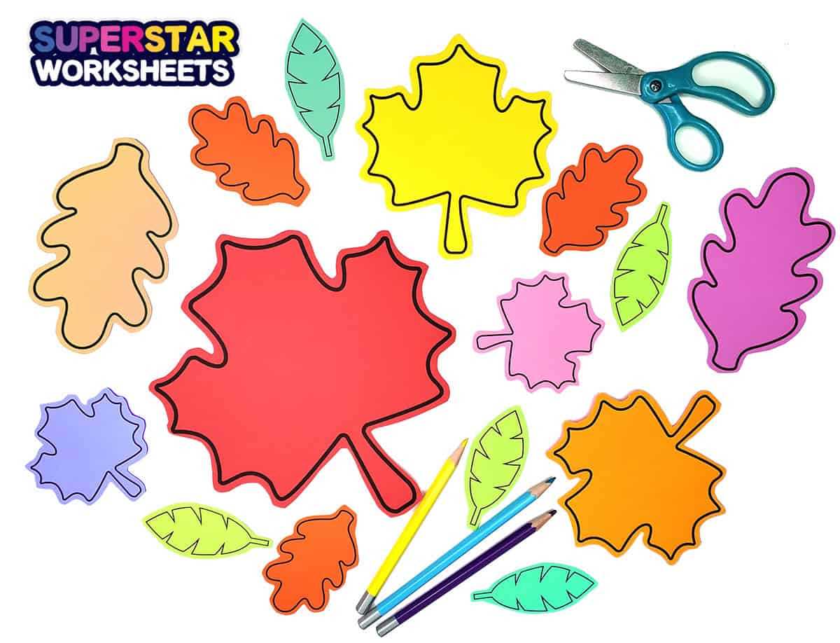 fall leaves printables