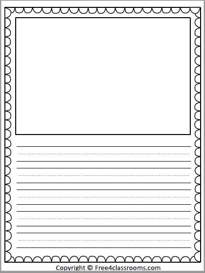 free printable writing paper with lines