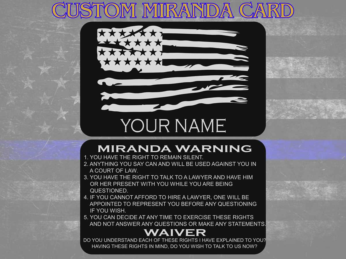 printable miranda warning card