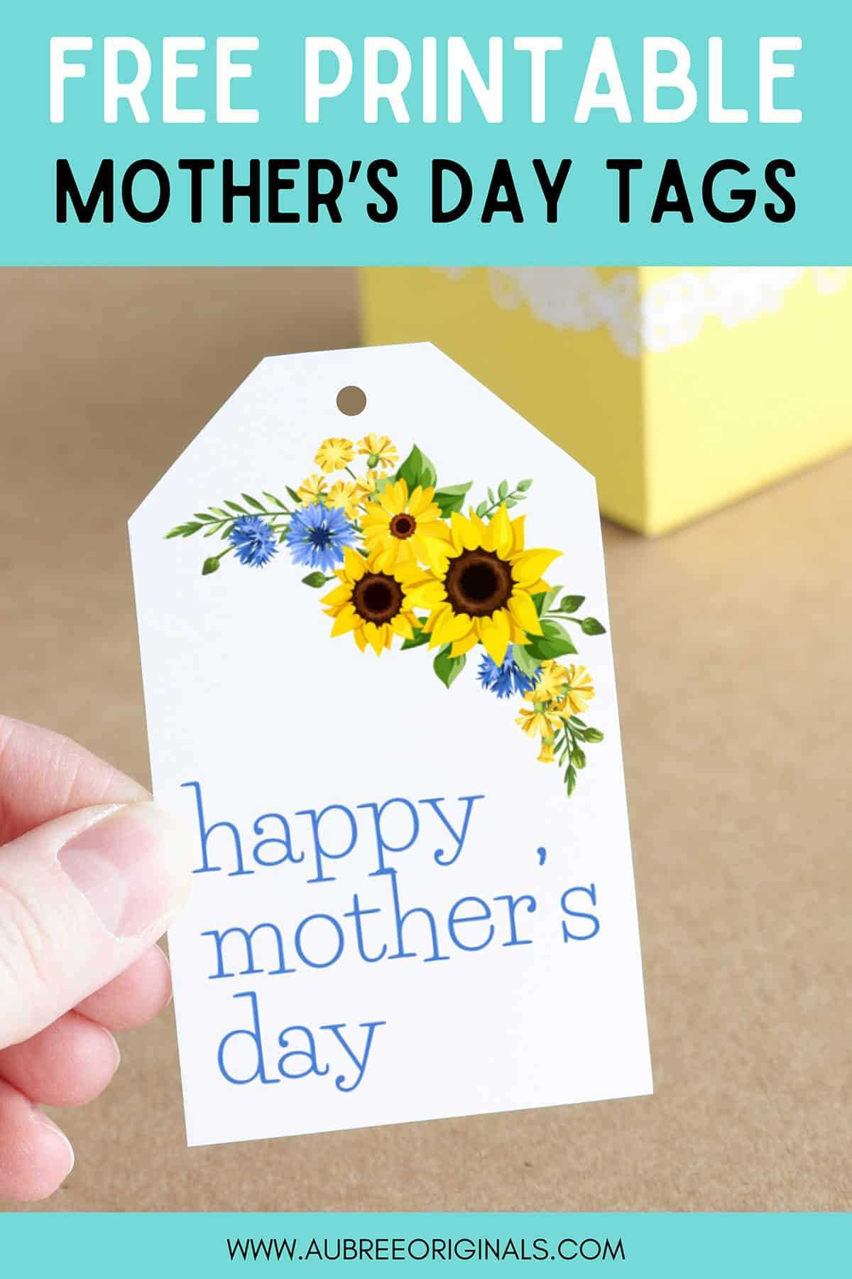 happy mothers day tags printable