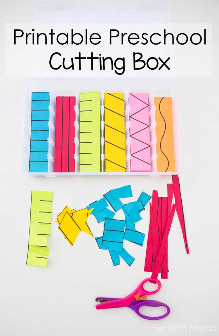 cutting activities printable