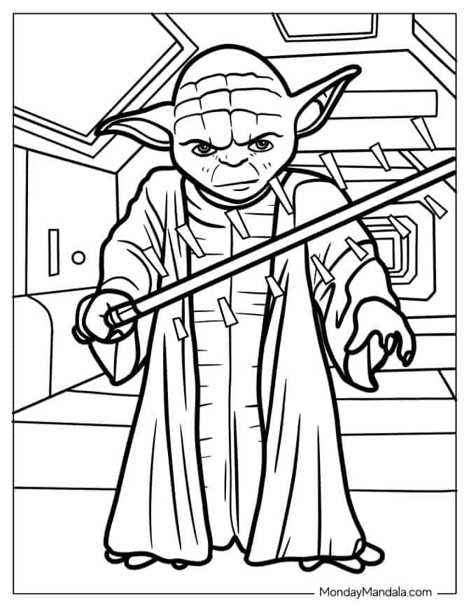 star wars printables coloring pages
